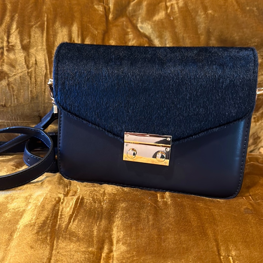 Blue purse